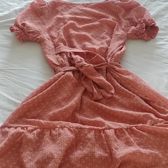 Pink Ruffle Dress - Picture 5 of 7